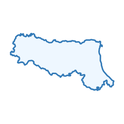 Confini della Regione Emilia Romagna