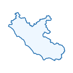 Confini della Regione Lazio