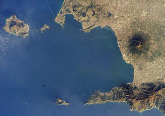Il vulcano Campi Flegrei